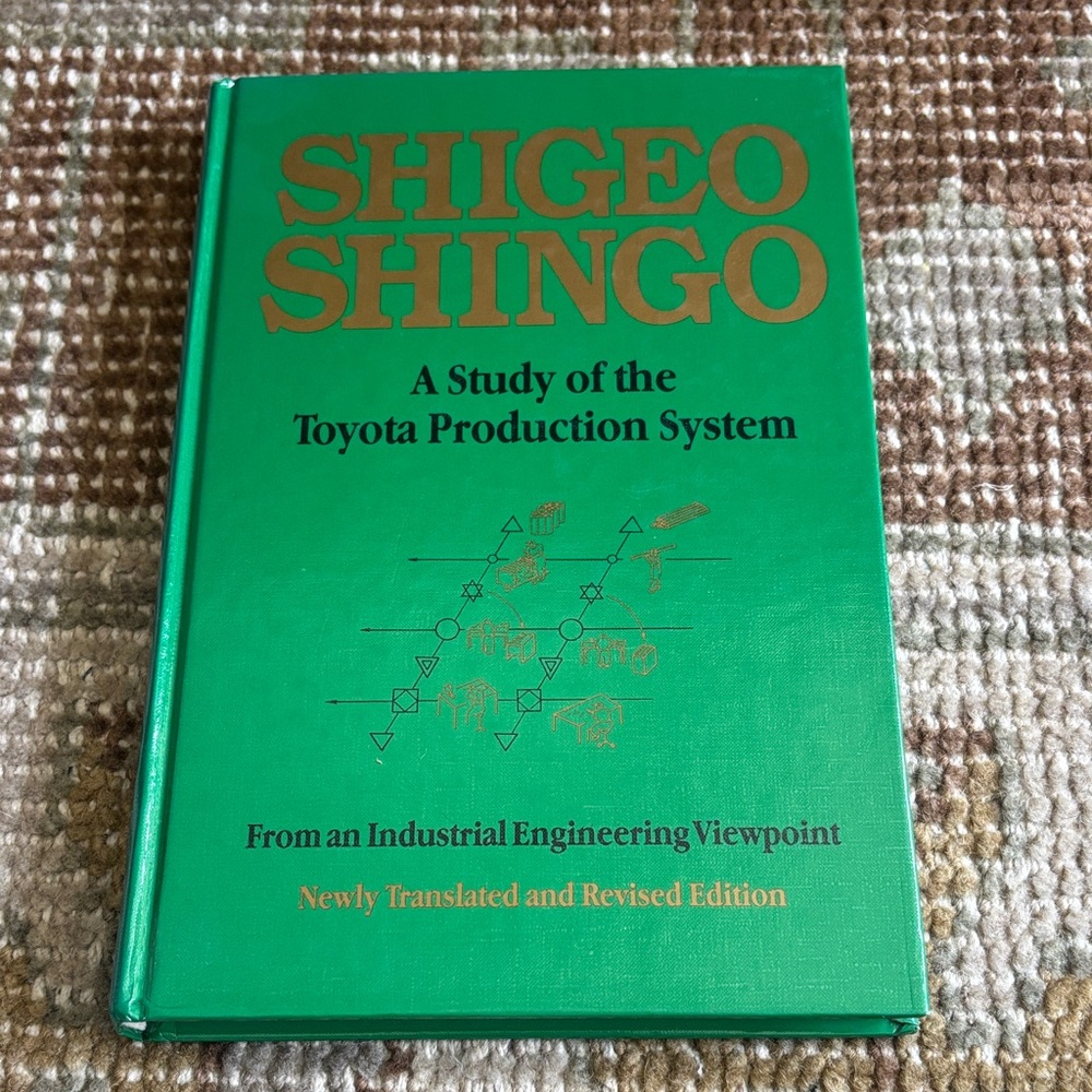 Shigeo Shingo A Study of the Toyota Production System
